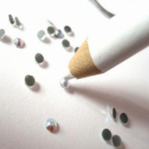 Подарочный Мешочек из Органзы, Прозрачный, Цвет: Голубой, Размер: 9x7см, (УТ100011962)