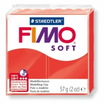 Полимерная Глина, FIMO Soft, №24 (57г), Цвет: Индийский Красный, (УТ100013497)