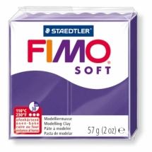 Полимерная Глина, FIMO Soft, №63 (57г), Цвет: Сливовый, (УТ100013516)
