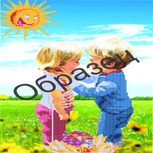 Схема Частичная для Вышивки А3, Бисером, "Детки", ТМ "Ришелье", Арт. Н-69, (УТ0005349)