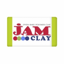 Полімерна Глина Jam Clay, Колір: Зелене Яблкуо, Брикет 20г, (УТ100013662)