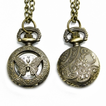 Подарочная Коробочка для Ожерелий, с Рисунком и Бантиком, Цвет: Голубой, Размеры: 21x4x2см, (УТ100011996)