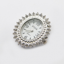 Бусины Австрийский Хрусталь, Имитация, Стекло, Граненые Биконус, Светло Розовый, 6х6мм, Отв-тие: 1мм, около 47шт/27см/нить (УТ100012602)