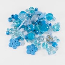 Намистини Акрил "Бомбей" Змішані Форми, Колір: Чирок, Розмір: 5.5-28x6-20x3-11мм, Отвір 1-5мм, близько 250шт/50г, (УТ100014227)