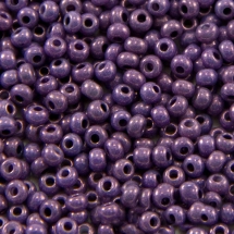 Бисер 46025 Чешский Preciosa 10/0, Естественный непрозрачный NO, Фиолетовый, Круглый, (УТ100015554)