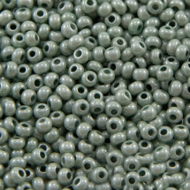 Бисер 46055 Чешский Preciosa 10/0, Естественный непрозрачный NO, Зеленый, Круглый, (УТ100015556)