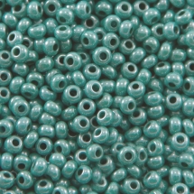 Бісер 63021 Чеський Preciosa 10/0, Природний непрозорий NO, Бірюзовий, Круглий, (УТ100015558)