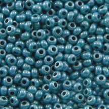 Бисер 63025 Чешский Preciosa 10/0, Естественный непрозрачный NO, Морская Волна, Круглый, (УТ100015559)