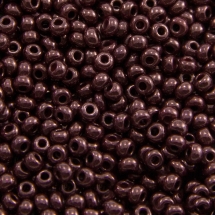 Бисер 93192 Чешский Preciosa 10/0, Естественный непрозрачный NO, Бордовый, Круглый, (УТ100015562)