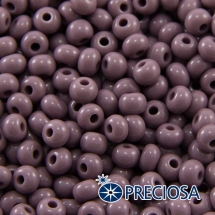 Бісер 23020 Чеський Preciosa 6/0, Природний Непрозорий NO, Фіолетовий, Круглий, (УТ100015843)