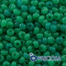 Бісер 52240 Чеський Preciosa 6/0, Природний Непрозорий NO, Зелений, Круглий, (УТ100015854)