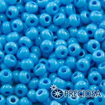 Бисер 16365 Чешский Preciosa 6/0, Солгель Окрашенный SDC, Синий, Круглый, (УТ100015882)