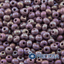 Бисер 24020 Чешский Preciosa 6/0, Непрозрачный Радужный OL, Фиолетовый, Круглый, (УТ100015887)