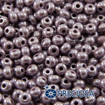 Бісер 28020 Чеський Preciosa 6/0, Непрозорий Райдужний OL, Коричневий, Круглий, (УТ100015889)