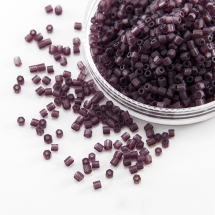 Бисер Рубка 35134/20060/10 Чешский Preciosa, Прозрачный матовый TM, Фиолетовый, (УТ100016045)