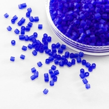 Бисер Рубка 35134/30050/10 Чешский Preciosa, Прозрачный матовый TM, Светло-синий, (УТ100016049)