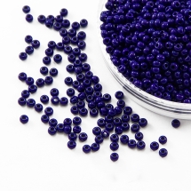 Бісер 33070 Чеський Preciosa 10/0, Природний Непрозорий NO, Синій, Круглий, (УТ100016213)