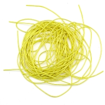 Канитель Мягкая, Цвет: Лимонный, Диаметр 1мм, Отрезки не Менее 8см, около 580см/10г, (УТ100016727)