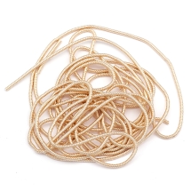 Канитель Фигурная Матовая Зигзаг, 1.5мм, Розовое Золото, Отрезки не Менее 8см, около 220cм/10г, (УТ100016734)