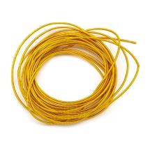 Канітель Жорстка, Жовте Золото, Діаметр 1мм, відрізки не менше 8см, близько 250см / 10г, (УТ100017276)