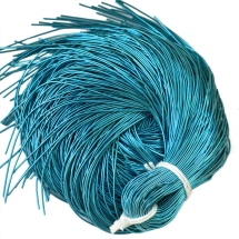 Канитель Мягкая, Цвет: Аквамарин, Отрезки не Менее 15см, Диаметр 1мм, около 580см/10г, (УТ100017279)