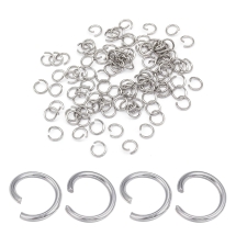 Колечки Одинарные Открытые Соединительные Нержавеющая Сталь, 9х1.2мм, около 100шт/25г, (УТ100017549)