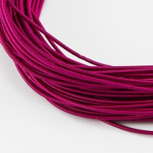Канитель Жесткая, Цвет: Фуксия, Диаметр 1мм, отрезки не менее 8см, около 250см/10г, (УТ100018344)