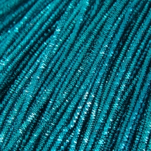 Канитель Трунцал 4 грани, Цвет: Голубой, Отрезки не Менее 15см, Диаметр 1мм, около 490см/10г, (УТ100018429)