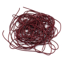 Канитель М'яка, Бургундський, 1мм, Відрізки не Менше 15см, близько 580см/10г, (УТ100018465)