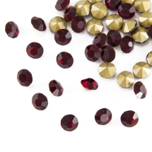 Стразы Бриллиант Стекло Класс А, Покрытые сзади, Цвет: Темный Сиам, Размер: 2.7~2.8мм, (УТ100020153)