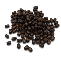 Бусины Деревянные, Окрашенные, Овальные, Цвет: Коричневый, Размер: 8x5~6мм, Отверстие 2мм, около 550шт/50г, (УТ100020783)