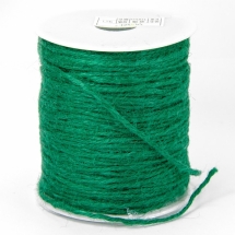 Мотузка декоративна, Колір: Зелений, Розмір: Товщина 2 мм, близько 100м / котушка, (УТ100021031)