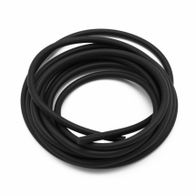 Шнур Резиновый Цельный, без отверстия, Цвет: Черный, Размер: Толщина 4мм, (УТ100021035)