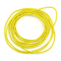 Канитель Жесткая, Цвет: Лимонно-Желтое Золото, Диаметр 1.25мм, отрезки не менее 8см, около 165см/10г, (УТ100021418)