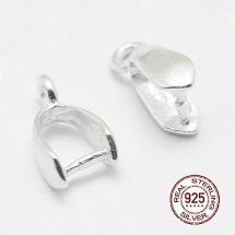 Срібло 925 Тримач для Підвісок та Кулонів, 9х5х3мм, (УТ100021521)
