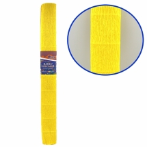 Креп-Бумага 150% Размер 50*200см, 95г/м2, Темно-желтый  (УТ100021546)