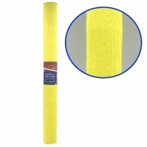 Креп-Бумага 150% Размер 50*200см, 95г/м2, Светло-желтый  (УТ100021553)