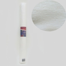 Креп-Папір 150% Розмір 50 * 200см, 95г / м2, Білий (УТ100021554)