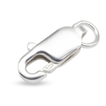 Серебро 925 Застежка Карабин-Лобстер, 14мм, (УТ100021577)