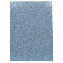 Фоамиран с Глиттером, на Клеевой основе, Цвет: Голубой, Толщина: 1.7мм, Размер: 21х29.7см, (УТ100021734)