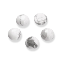 Кабошоны Натуральный Говлит Полукруглые, 8х4мм, (УТ100022377)