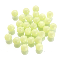 Бусины Акрил Флуоресцентные, Светящиеся, Круглые, Цвет: Светло-зеленый, Диаметр: 12мм, Отверстие 2мм, около 26шт/25г, (УТ100023912)