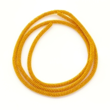 Канитель Фигурная Витая, Диаметр: 3мм, Цвет: Оранжевый, цельный отрезок 53см/9г, (УТ100024102)