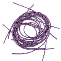 Канитель Трунцал, 4 Грани, Цвет: Малиново-голубой, Отрезки не Менее 15см, Диаметр 1.2мм, около 334см/10г, (УТ100024108)