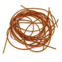 Канітель Трунцал, 4 Грані, Колір: оранжево-золотий, Відрізки не менше 15см, Діаметр 1.2мм, близько м / 10г, (УТ100024118)