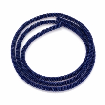 Канітель Фігурна, Діаметр: 3 мм, Колір: Синій, відрізки не менше 10см, близько см / 10г, (УТ100024125)