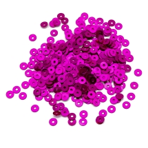 Паєтки, Круглі, Непрозорі, ефект Античний Металік, Колір: Малиновий, Розмір: 4 мм, (УТ100024212)