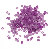 Паєтки, Круглі, Перлинні, Колір: Темно-бузковий, Розмір: 3 мм, (УТ100024302)