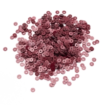 Паєтки, Круглі, Перламутрові, Колір: Вишневий, Розмір: 4 мм, (УТ100024326)
