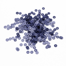 Пайетки, Круглые, Перламутровые, Цвет: Сине-фиолетовый, Размер: 4мм, около 2500шт/10г, (УТ100024331)